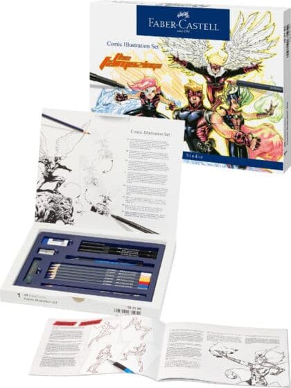 Faber-Castell Comic Illustration sett - startsett for å lage tegneserier