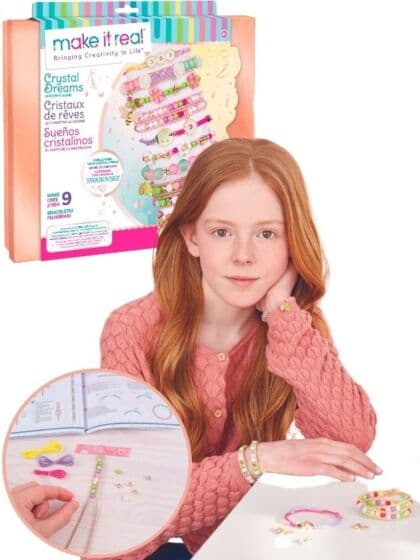Make it Real Crystal Dreams Nature's Song - lag 9 armbånd med perler og anheng inspirert av naturen
