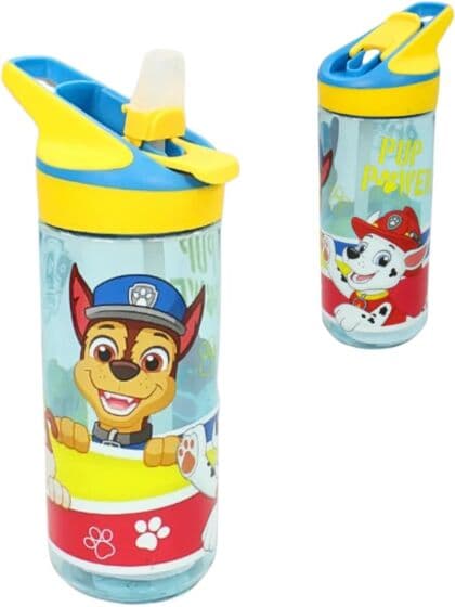 PAW Patrol Tritan Premium drikkeflaske med sugerør - 480 ml