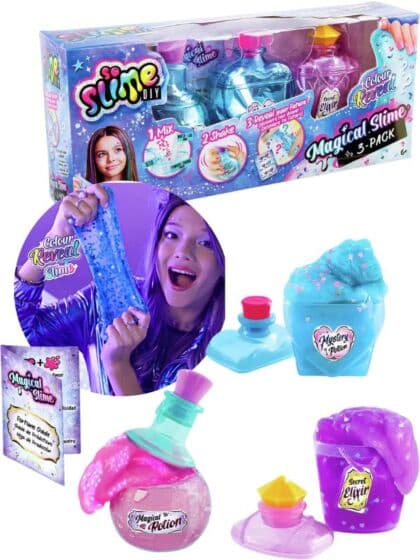 So Slime DIY Slime Reveal 3 Pack - Bland sammen eget slim og dekorer