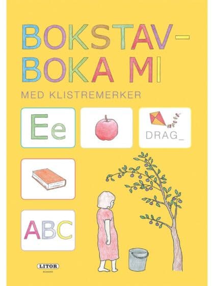 Bokstavboka Mi - Lek og Lær aktivitetsbok med klistremerker