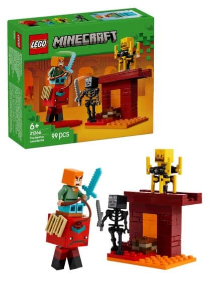 LEGO Minecraft 21266 Underverden-lavakamp