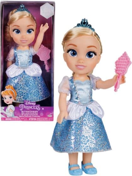 Disney Princess Askepott - stor dukke 38 cm