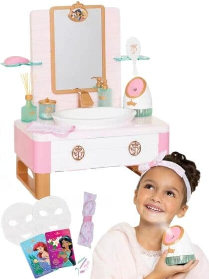 Disney Princess Deluxe Spa - sminkebord med tilbehør