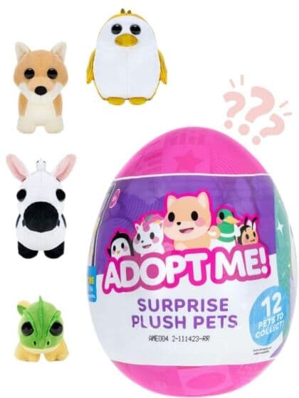 Adopt Me Surprise Plush Pets bamse - 13 cm
