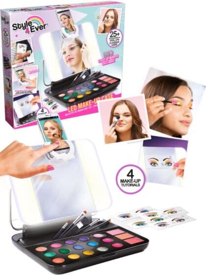 Style 4 Ever Make Up Led Case sminkeetui med speil og lys