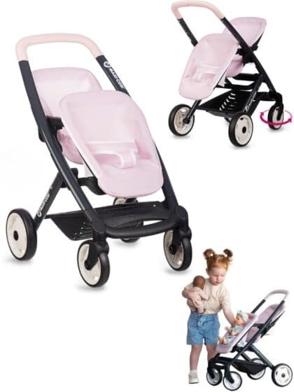 Smoby Maxi-Cosi & Quinny Tvilling-dukkevogn – dobbel sportsvogn