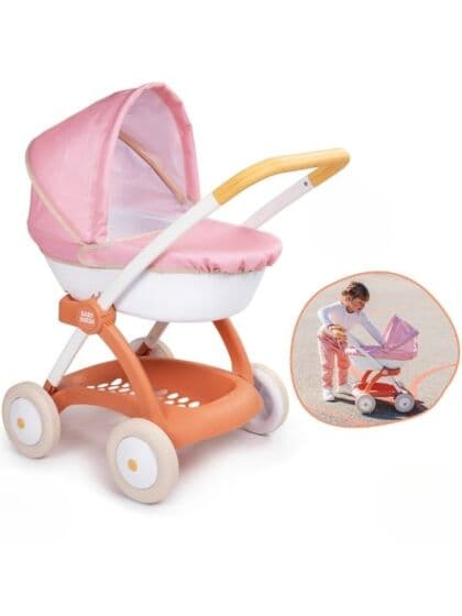 Smoby Baby Nurse Chuli Pop dukkevogn – lekevogn for barn