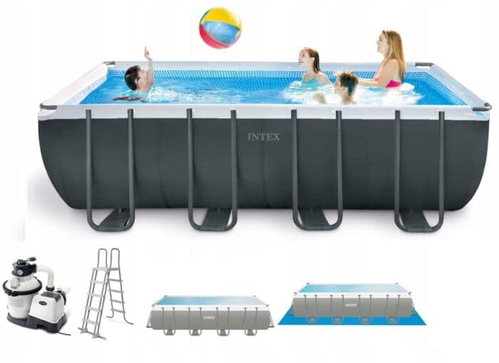 Intex Ultra XTR Premium Pool - rammebasseng med sandfilterpumpe - 549 x 274 x 132 cm - komplett sett