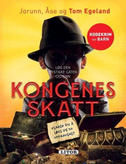 Kongens skatt - Lek og lær kodekrim for barn - med 50 oppgaver