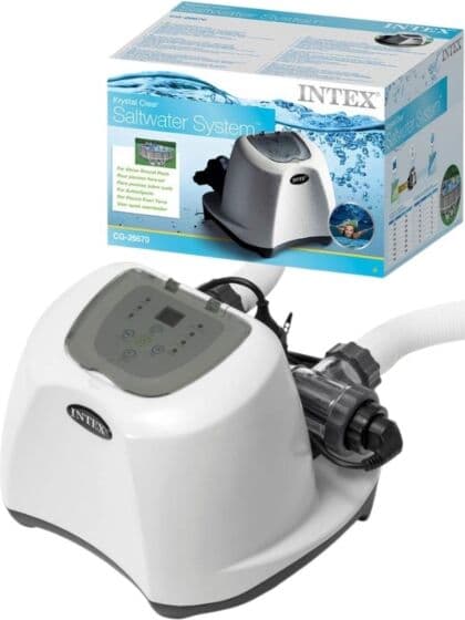 Intex Krystal Clear saltvannsystem - passer til basseng opptil 56 800 liter