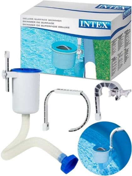 Intex Deluxe Surface Skimmer - veggmontert overflaterenser til basseng
