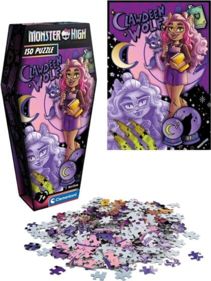 Clementoni Monster High puslespill 150 brikker - Clawdeen Wolf