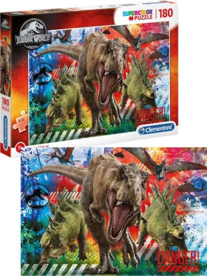 Clementoni Jurassic World puslespill 180 brikker