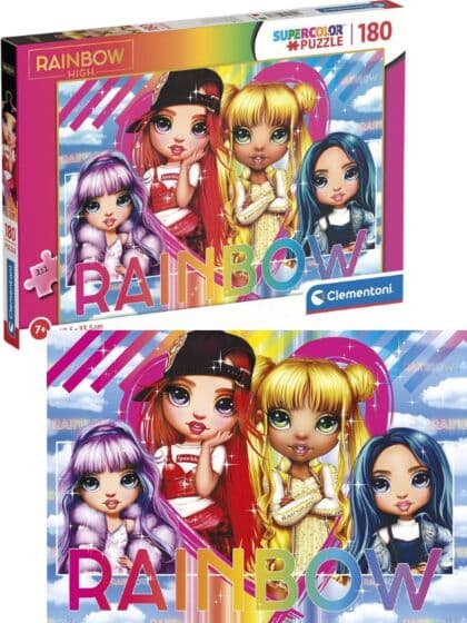 Clementoni Rainbow High puslespill 180 brikker