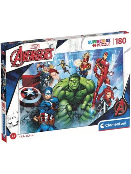 Clementoni Marvel Avengers puslespill – 180 brikker