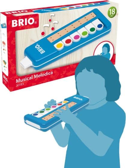 BRIO Musikalsk Melodium instrumentleke - fra 18 mnd