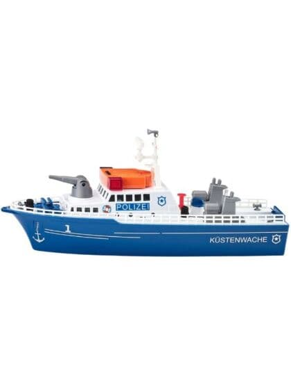 SIKU Politi-båt med motor