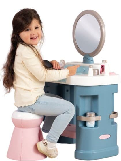 Smoby My Beauty sminkebord med speil - 15 tilbehør