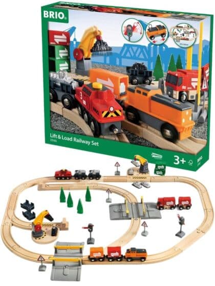 BRIO Lift and Load Togbane 33165 - 75 deler