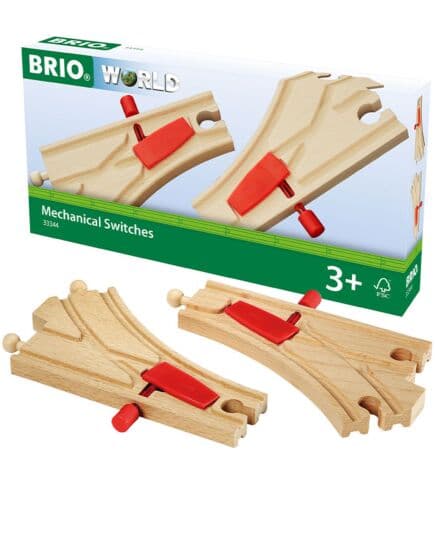 BRIO sporveksler med pens 144 mm - 33344
