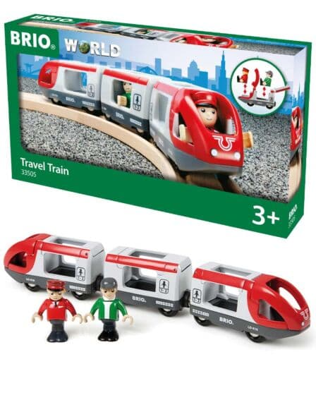 BRIO World Persontog med vogner 33505 - 2 figurer inkludert