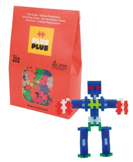 Plus Plus neon byggesett - 300 byggeklosser