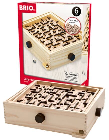 BRIO Labyrint 34000 - et klassisk spill i tre