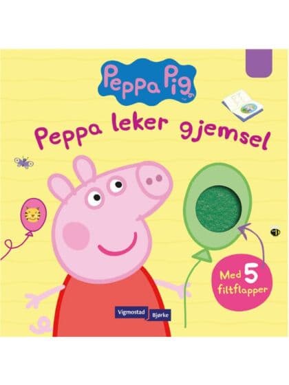 Peppa Gris bok - Peppa leker gjemsel