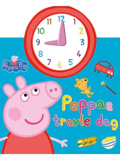 Peppa Gris klokkebok - Peppas travle dag