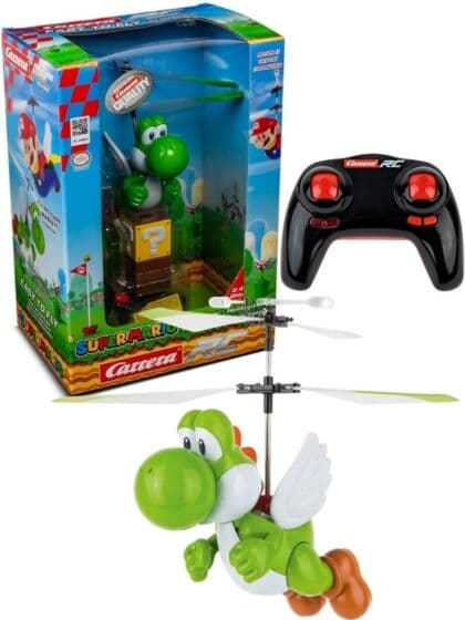 Carrera Nintendo Super Mario Flying Yoshi - radiostyrt helikopter 10 cm