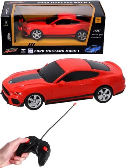 Ford Mustang Mach 1 Radiostyrt bil - rød 20 cm