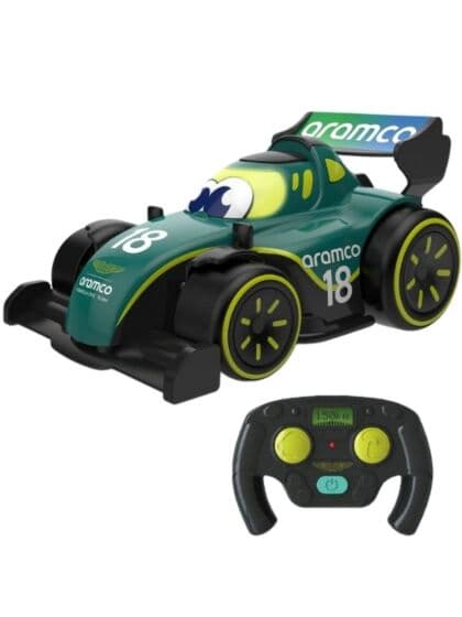 My 1st Aston Martin F1 - radiostyrt bil for barn med lys og 2.4GHz fjernkontroll