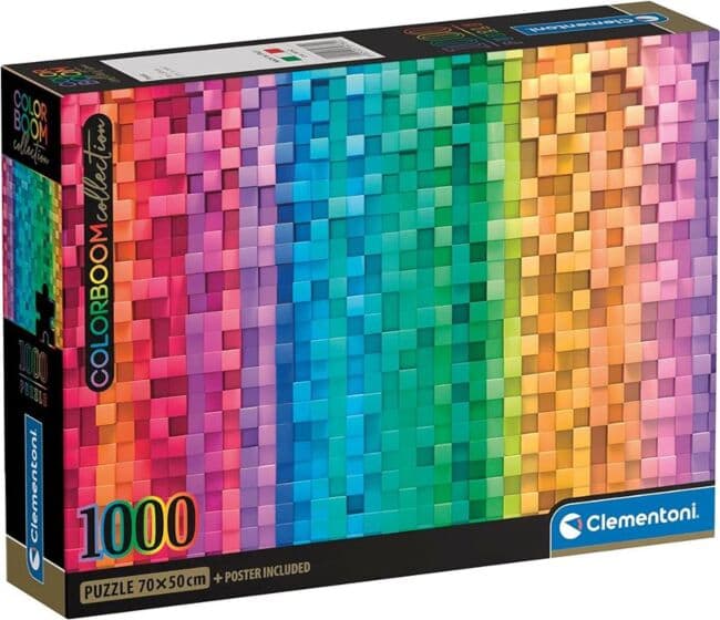 Clementoni puslespill 1000 brikker - Fargekollisjon
