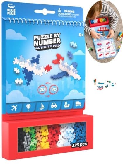 Plus Plus Aktivitetsplate – Kjøretøy