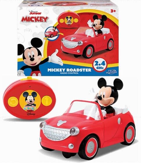 Disney Mikke Mus RC Roadster 2,4 Ghz - radiostyrt bil - 18 cm
