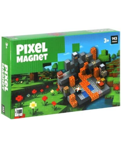 Pixel Magnet byggesett med 143 deler