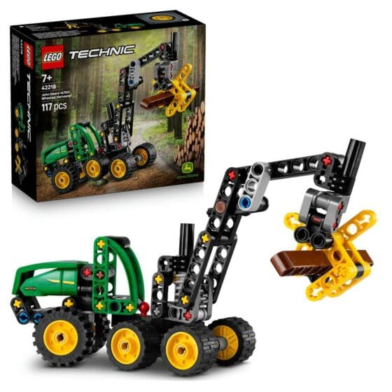 LEGO Technic 42218 John Deere 1470H hjuldrevet hogstmaskin