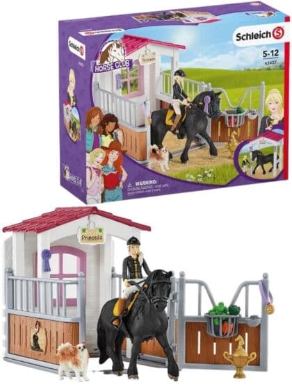 Schleich Horse Club Hesteboks med Tori og Princess 42437