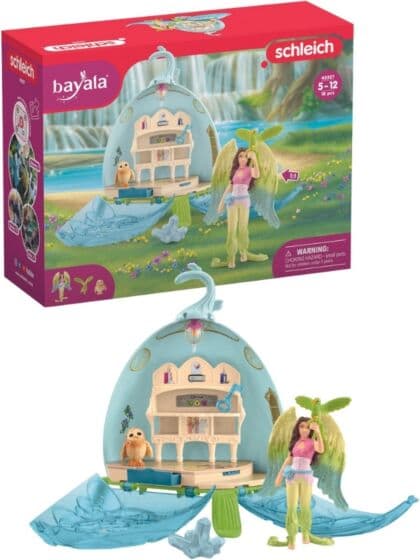 Schleich Bayala Mystisk bibliotek 42527 - lekesett med figur, dyr og tilbehør