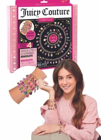 Make It Real Juicy Couture Absolutely Charming Bracelets - lag 4 armbånd med charms
