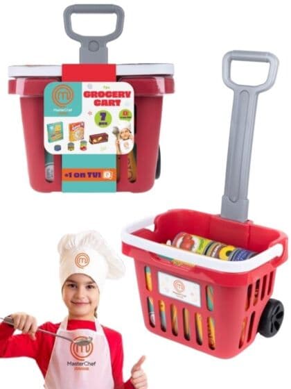 MasterChef Junior handlekurv med 6 tilbehør