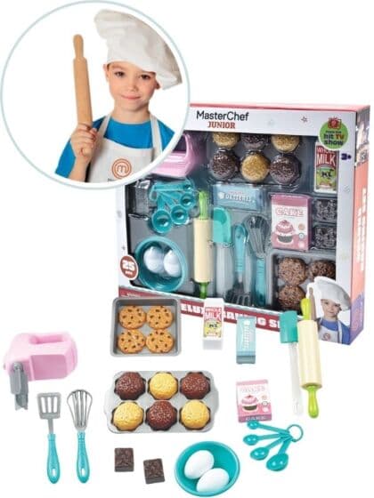 MasterChef Junior Deluxe bakeri lekesett med 25 deler