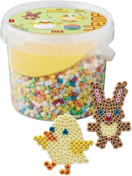 Hama Midi perlesett 4 000 perler i bøtte – Påske