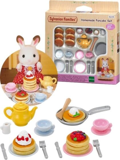 Sylvanian Families lekemat - Sett for hjemmelagde pannekaker