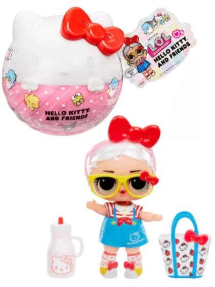 LOL Surprise Loves Hello Kitty & Friends – samledukke med 7 overraskelser