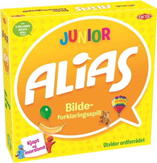 Junior Alias - forklaringsspill med bildekort