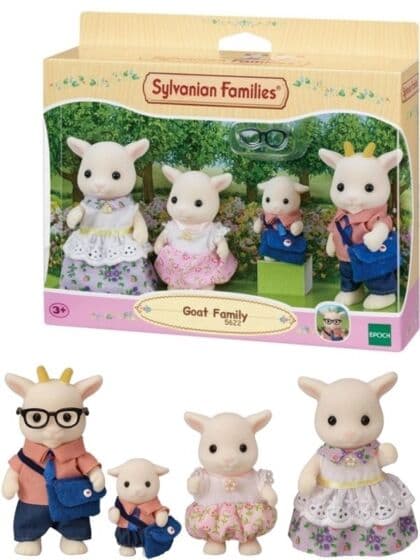 Sylvanian Families Geitefamilie - 4 figurer