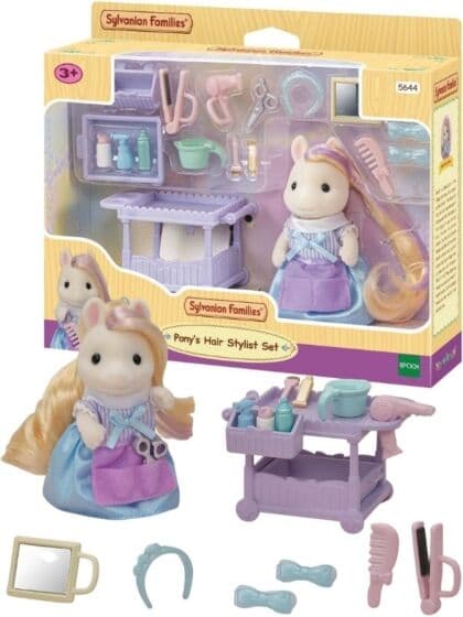 Sylvanian Families Ponys frisørsett - med ponnifigur