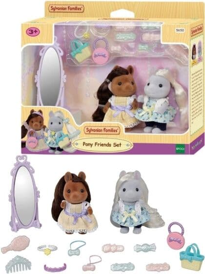 Sylvanian Families Ponnivenner figursett - 2 figurer og tilbehør